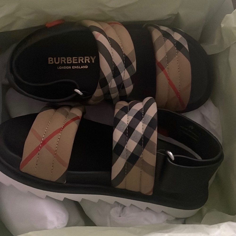 Burberry Kids Classic Sandals